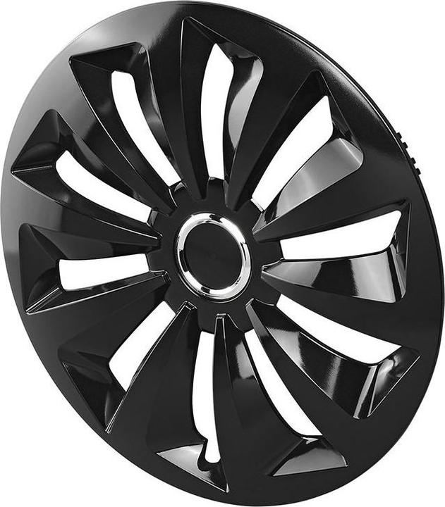 Produktbild ProPlus Radblenden-Set Fox schwarz 14 Zoll 4 Stück im Displaykarton (4 Stück, 14")