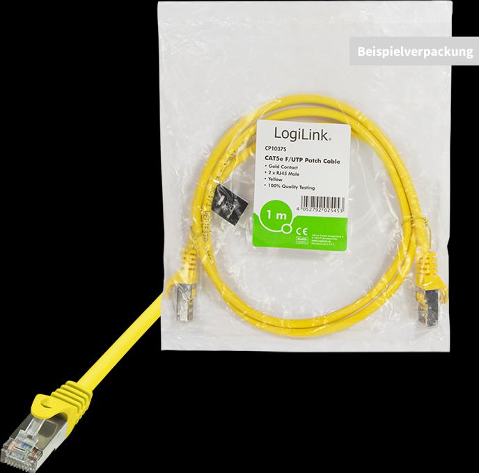 Produktbild LogiLink Netzwerkkabel (F/UTP, CAT5e, 7.50 m)