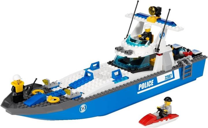 Produktbild LEGO City 7287 Polizeiboot-Spielset (7287, LEGO City)