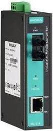 Produktbild Moxa IMC-21A-M-ST - Industrieller 10100BaseT(X) zu 100BaseFX Medienkonverter, Multimode