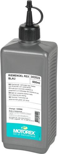 Image du produit Motorex Huile pour courroie Rex bleue 500 ml (500 ml)
