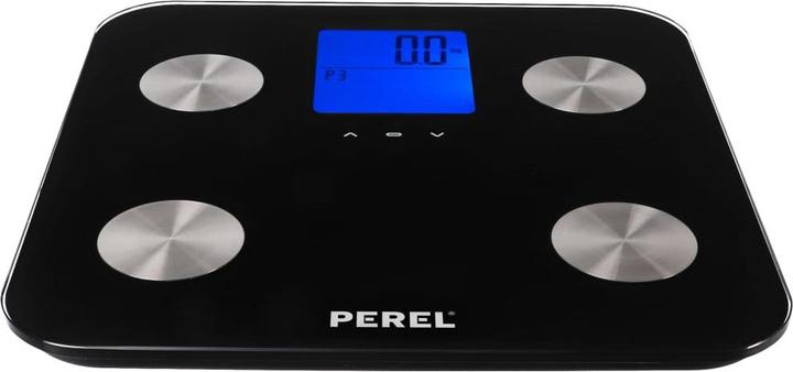 Image du produit Perel PÈSE-PERSONNE IMPÉDANCEMÈTRE NUMÉRIQUE - 180 kg / 100 g (180 kg)
