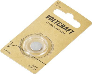 Image du produit Voltcraft LM1220 Pile bouton CR 1220 Lithium 40 mAh 3 V 1 pc. (1 pcs, CR1220, 40 mAh)