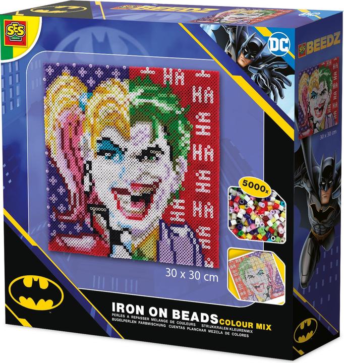 Ses DC Batman - Joker und Harley Quinn Bügelperlen Farbmischung