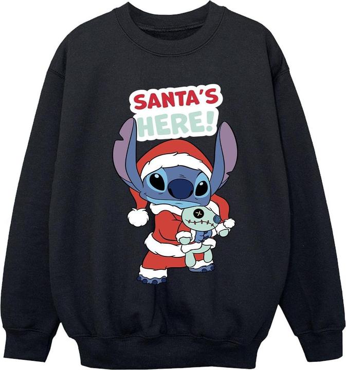 Disney Lilo & Stitch Santa's Here Sweatshirt Mädchen