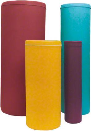 Image du produit Fispo Rouleau pour spastiques, Ø 40 cm x 100 cm Couleur : abricot