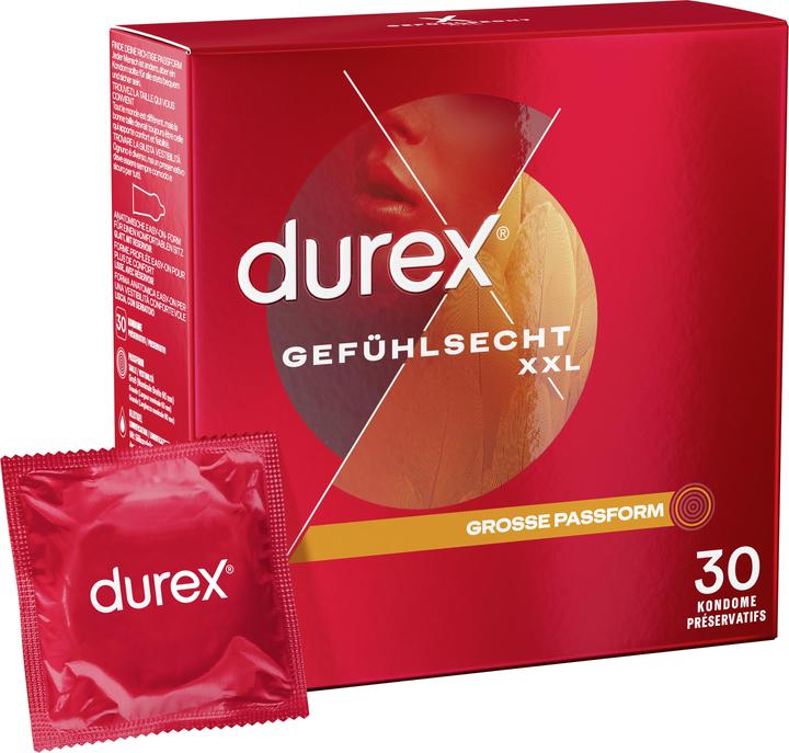 Durex Gefühlsecht XXL (30 pcs.)