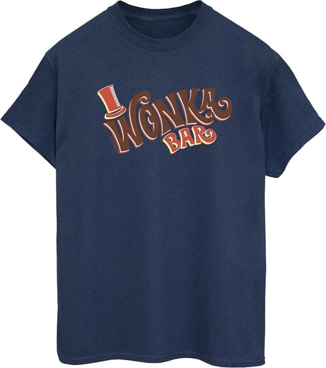 Immagine prodotto Willy Wonka & the Chocolate Factory Bar Logo Maglietta Ampia Donna (3XL)
