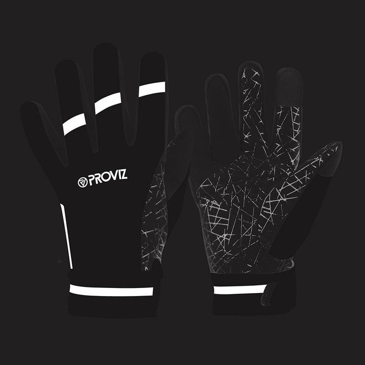 Actual product image Proviz Classic Cycling Gloves black/reflective 2XL (XXL)