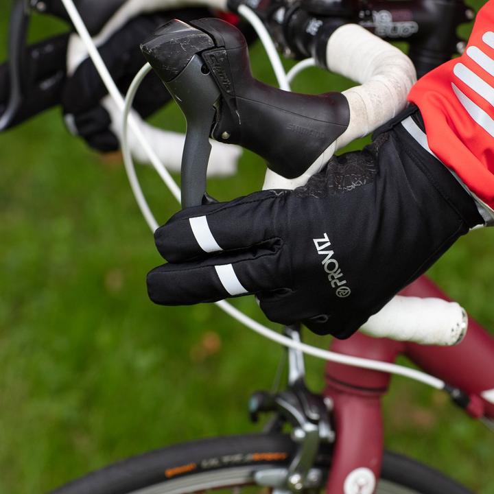 Immagine prodotto Proviz Guanti da ciclismo classici nero/riflettente S (S)