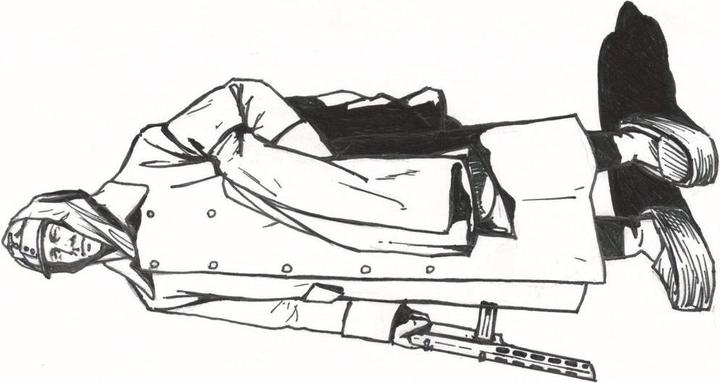 Actual product image CMK Wehrmacht soldiers w.PPS-41 machine gun