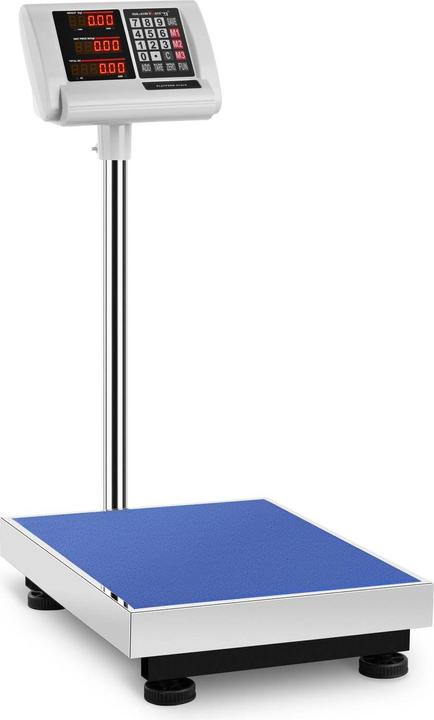 Produktbild Steinberg Plattformwaage Bodenwaage Paketwaage Industriewaage Präzisionswaage 150 kg/10 g