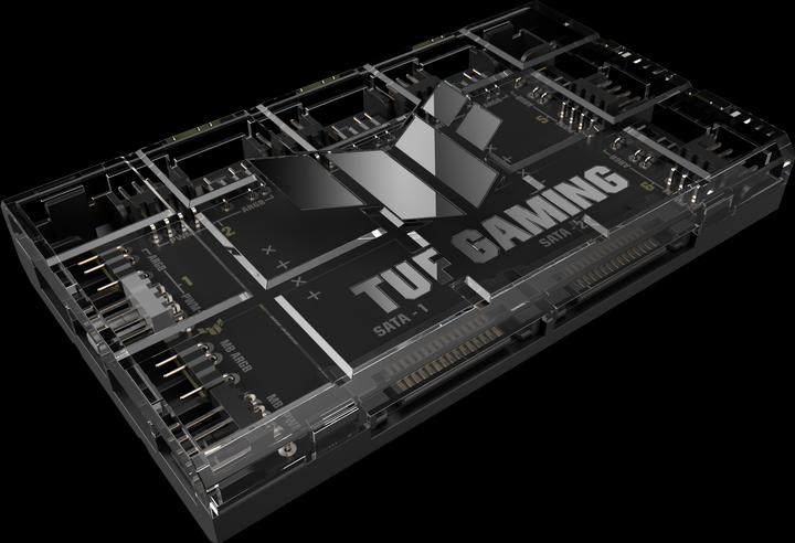 Produktbild ASUS Lüfter TUF GAMING ARGB PWM FAN HUB (6 Lüfter)