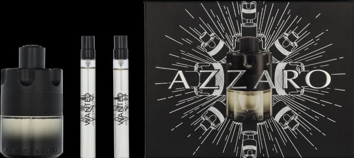 Actual product image Azzaro The Most Wanted Intense EDT Gift Set 100ml and EDT Minis 2 x 10ml 100ml (Eau de toilette, 120 ml)