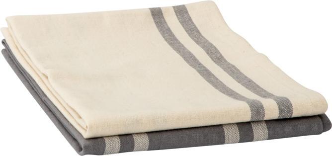 Actual product image Södahl Tea towel set Soft Tools Grey (50 x 70 cm)