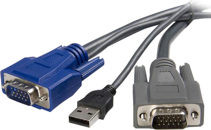 StarTech 6 FT USB VGA 2-IN-1 CÂBLE KVM