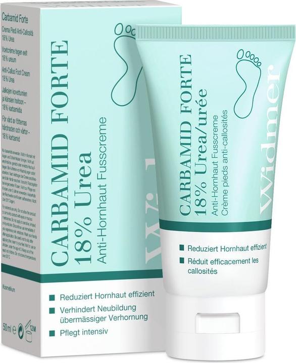 Actual product image Louis Widmer Carbamid forte (Foot cream & foot gel, 50 ml)