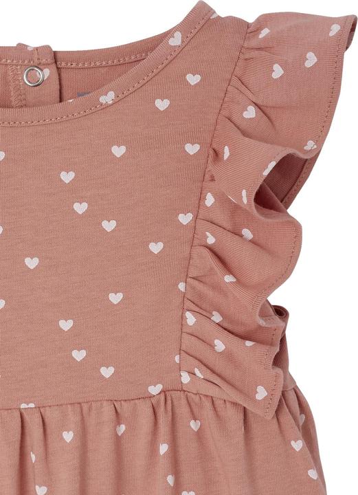 Actual product image Vertbaudet Bio-Kollektion: Baby Kurzoverall mit Volantärmeln BASIC (104)