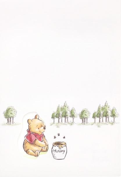 Produktbild Disney Winnie the Pooh Fensterbriefpapier Set
