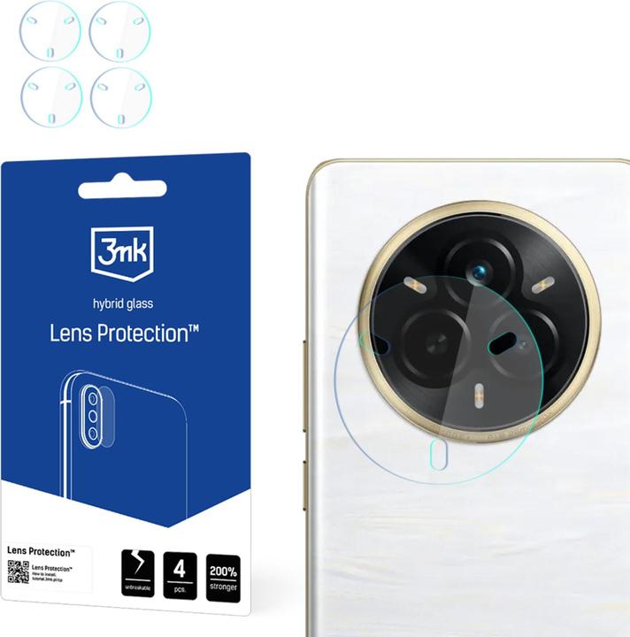 Produktbild 3MK Camera Lens Glass Lens Protection for Realme 14 Pro (4 Stück, Realme 14x)