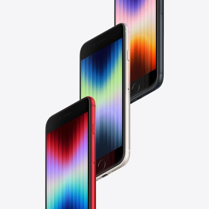 Produktbild Apple iPhone SE (3rd Gen) (256 GB, (PRODUCT)​RED, 4.70", SIM + eSIM, 12 Mpx, 5G)