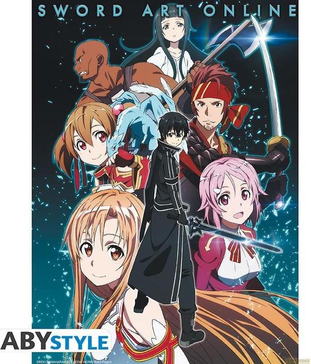 Immagine prodotto ABYstyle Sword Art Online - Gruppo (52 x 38 cm)