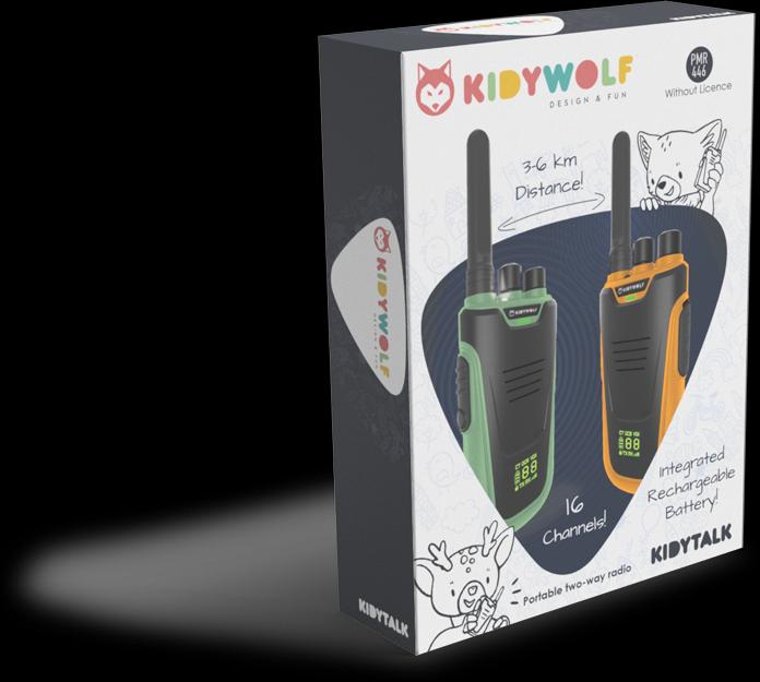 Actual product image Kidywolf Kidytalk (6 km)