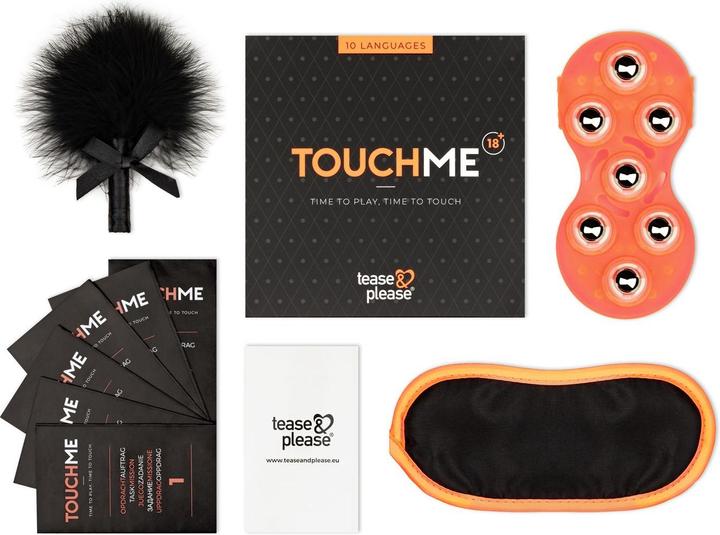 Actual product image tease & please Time to Play, Time to Touch (Game of skill, Swedish, Norwegian, German, French, Danish, Russian, Polish, Italian, English, Spanish)