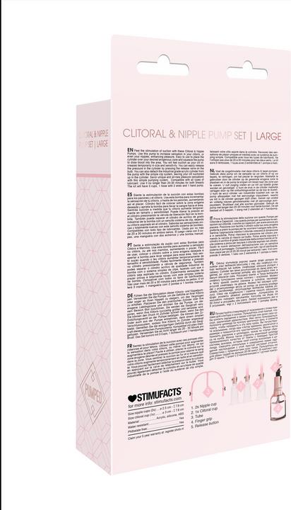 Produktbild Doc Johnson Clitoral & Nipple Pump Set