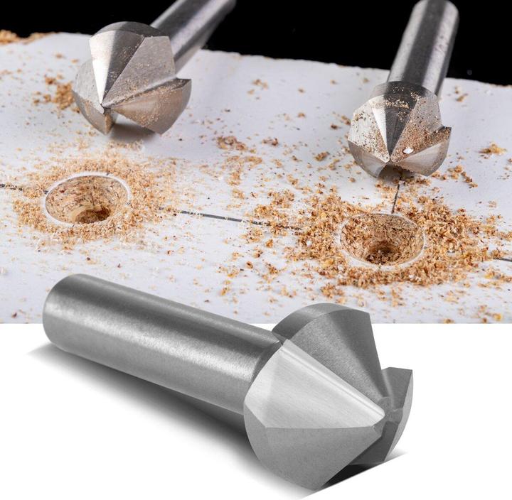 Produktbild Stahlwerk HSS Kegelsenker 6er Set 90° 6,3-20,5 mm DIN 335 Form C Senker (6,3, 10,4 mm, 12,4 mm, 20,5 mm, 16,5 mm, 8,3)