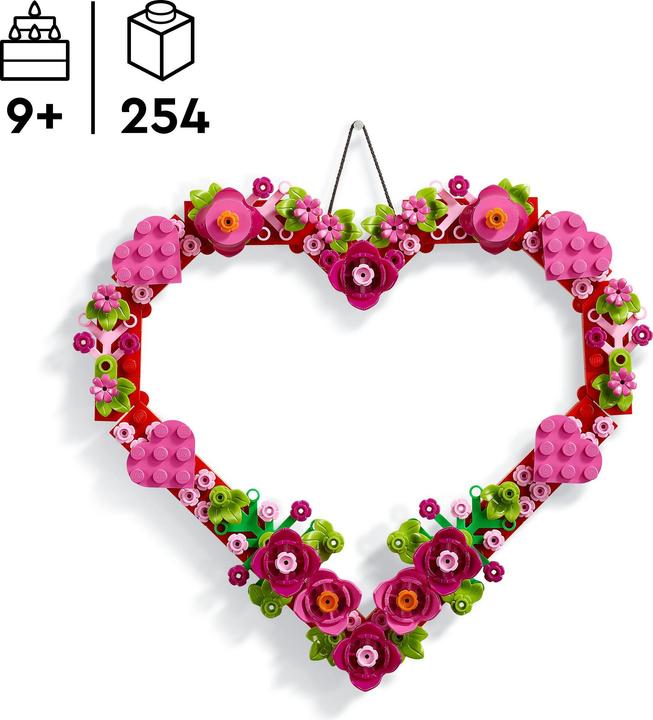 Produktbild LEGO Herz-Deko (40638, LEGO Iconic)