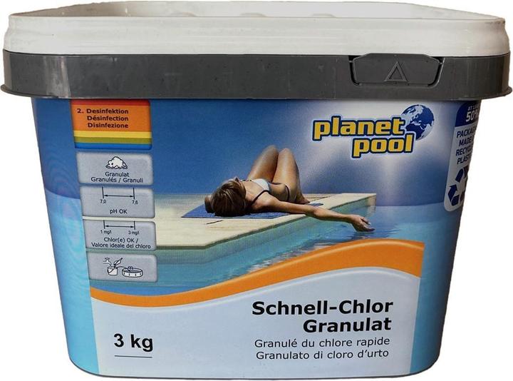 Planet Pool Quick Chlorine Granules 3 kg (3140 g)