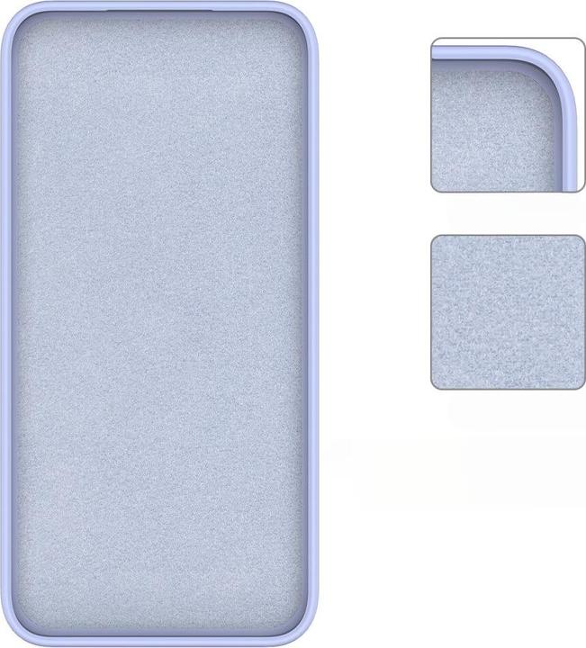 Immagine prodotto Cover-Discount Galaxy A55 - Coperchio in silicone viola (Samsung Galaxy A55)