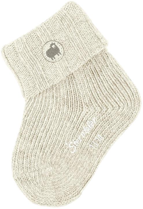 Actual product image Sterntaler Wool Socks Ecru Size 18 (18)