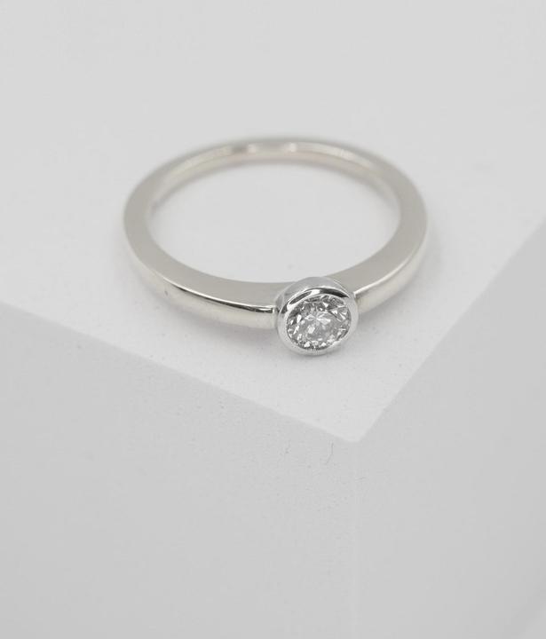 Produktbild Muau Ring Zargen-Fassung (54, 950 Platin)