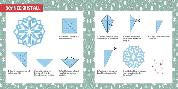 Actual product image 111 x Fold stars - Merry Christmas!