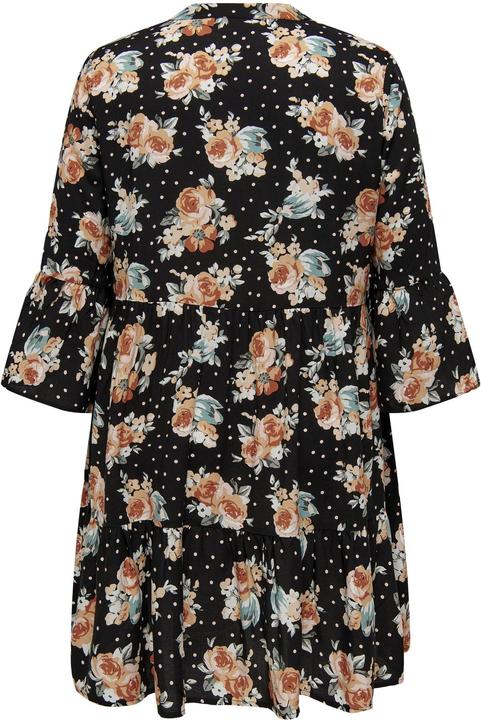 Image du produit Only Robe curvy à manches 3/4 en viscose (42)
