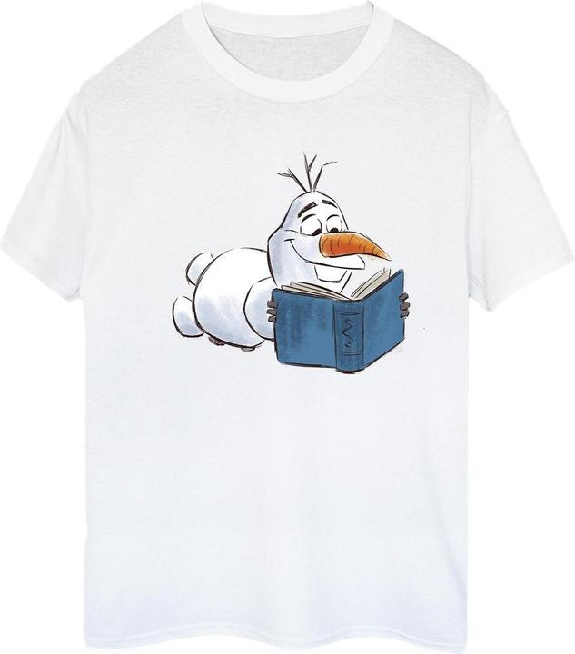 Image du produit Disney - T-shirt FROZEN OLAF READING - Femme (L)