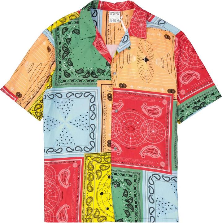 Marcelo Burlon Colour-Block Shirt (M)