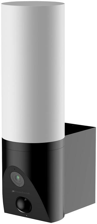 VisorTech LED-Aussenwandleuchte & WLAN-2K-Kamera, PIR, Nachtsicht, App, IP65 (2304 x 1296 Pixels)