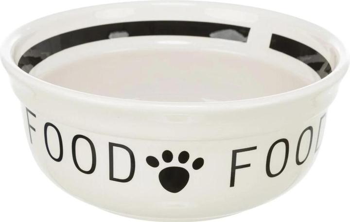 Produktbild Trixie Voerbak Hond Food Keramiek Wit / Zwart - 600 Ml 15 Cm (0.60 l)