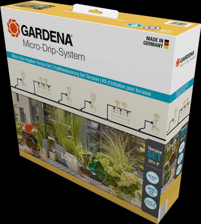 Produktbild Gardena Micro-Drip-System Set Terrasse (Tropfbewässerung Set)
