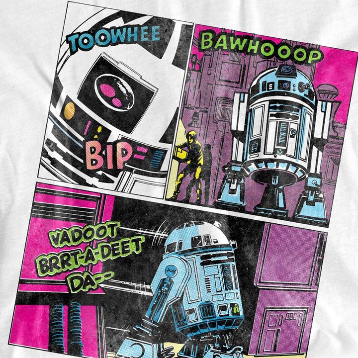 Immagine prodotto Star Wars To The Rescue Maglietta R2-D2 Adulto Unisex (M)