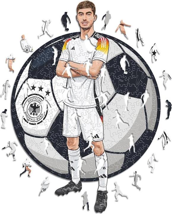Produktbild Iconic Kai Havertz (Deutsche Nationalmanschaft) - Holz Puzzle Grösse S (150 Teile) (150 Teile)
