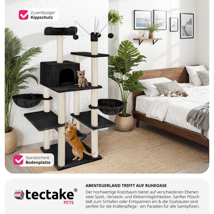 Actual product image tectake Lilou (165 cm, Black)
