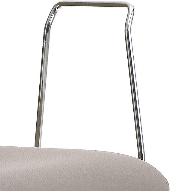 Actual product image Leyform Armrests, for visitor chair ZEROS'SE, optionally chrome-plated or black, 2 pcs.