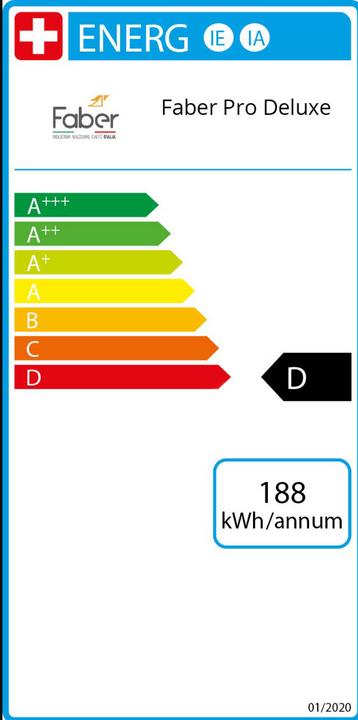 Energie-Label Mini Deluxe Black Mat - Kaffeemaschine für Pads E.S.E (E.S.E.)