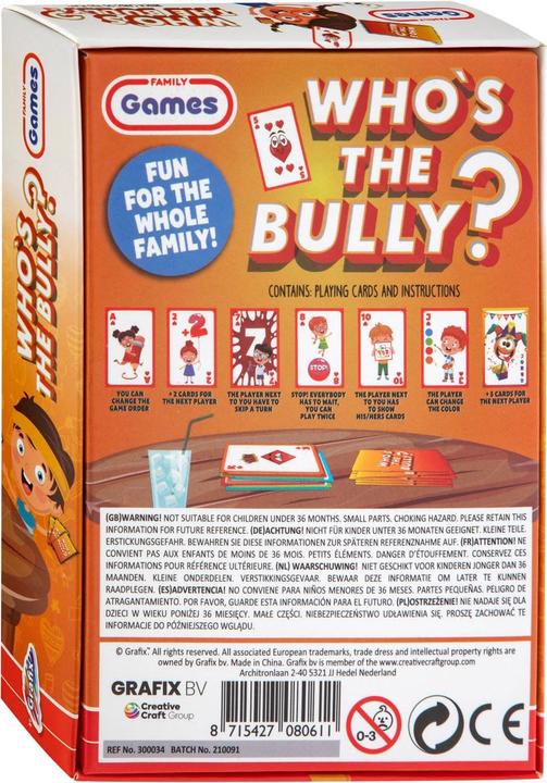 Image du produit Grafix Who's The Bully? (Anglais, Suisse-allemand, Français)