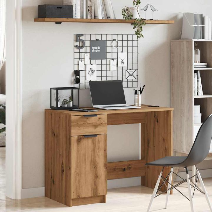 Image du produit VidaXL Schreibtisch Artisan-Eiche 100x50x75 cm Holzwerkstoff Bürotisch (100 x 50 x 75 cm)