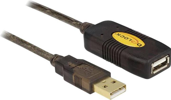 Delock Verlengkabel USB 2.0 actief (30 m, USB 2.0, 2.50 W)